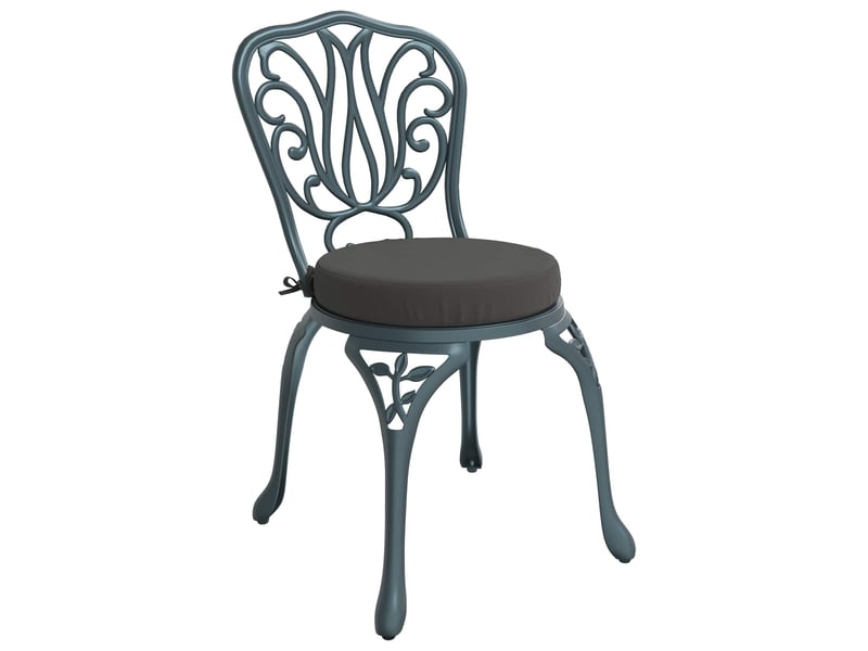 Lot de 4 coussins de siège, coussins d'assise soest 100 % polyester cf60288 - Conforama C