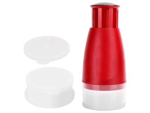 Hachoir à ail manuel, hachoir à oignons manuel en acier inoxydable, haute efficacité