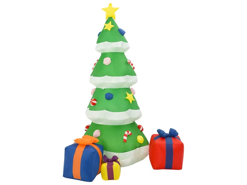  Sapin de noël, arbre de noël gonflable avec led intext 240 cm cf61525  - Conforama D