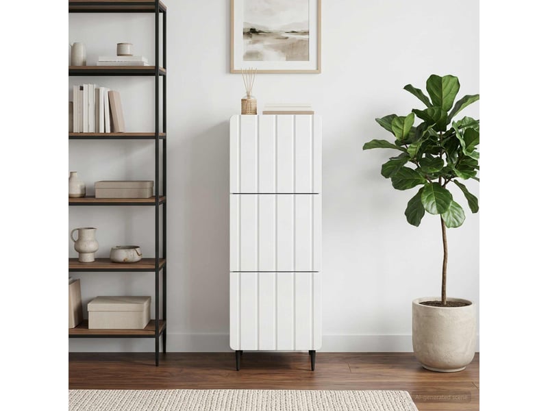  Armoire de rangement bureau, armoire à tiroirs 33 x 34.5 x 92 cm bois d'ingénierie shl9420  - Conforama D