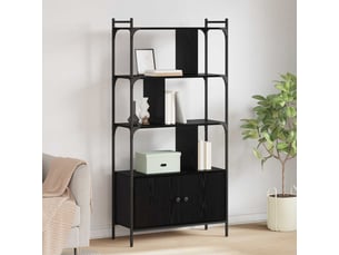Bibliotheque coloris  noir  <strong></strong> <strong></strong> - 76.5 cm x 154.5 cm