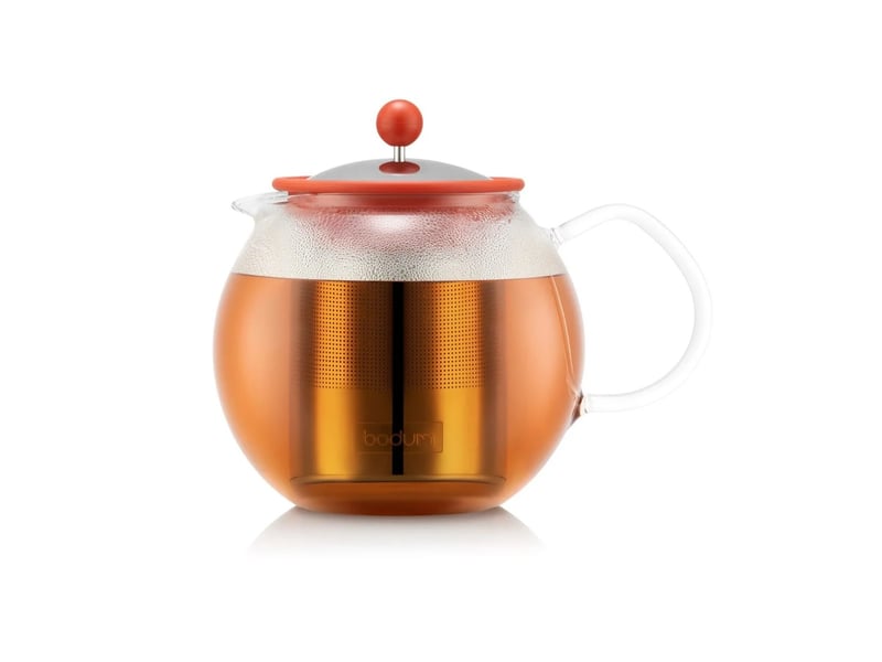  Bodum - théière à piston 1l rouge  1801-839-16 - assam 1801-839-16 - Conforama B