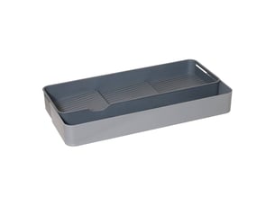 Rangement à épices extensible pour tiroir neo gris