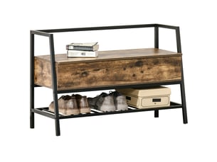 Console 0 tiroir(s)  coloris marron <strong></strong> <strong></strong>