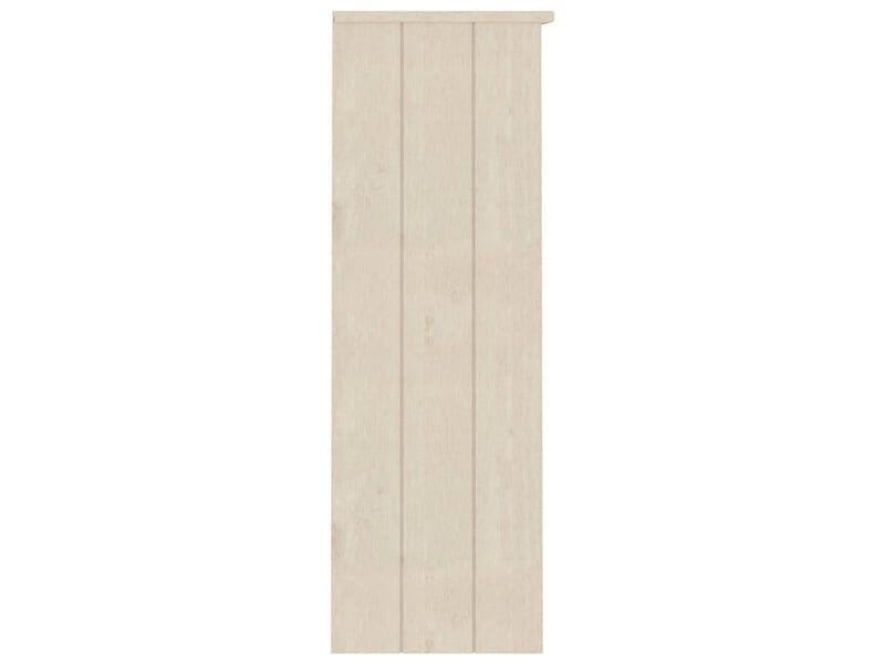  Dessus de buffet - bahut - meuble de rangement hamar marron miel 85x35x100 cm bois de pin  - Conforama D