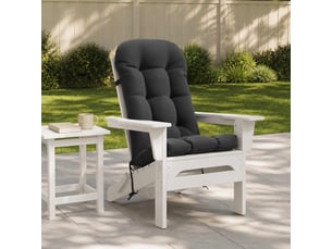 Coussin de transat ensoleillé, coussin pour bain de soleil putten 100 % polyester anthracite cf56070