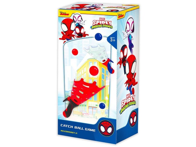  Jeu de balle clip-clap spidey 2 lanceurs avec 4 balles SP330490 - Conforama C