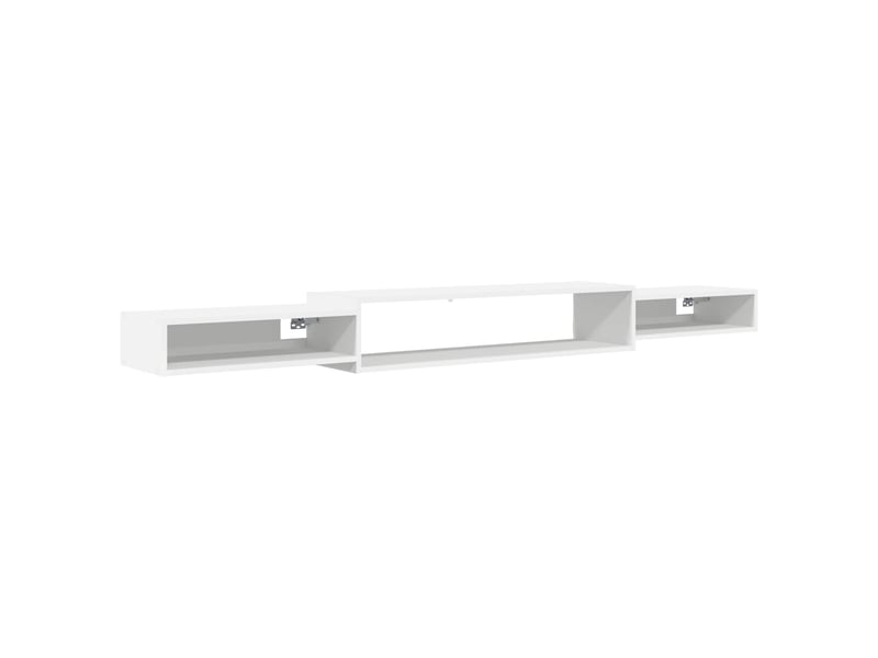  Meuble tv - banc tv - meuble de rangement mural montage mural blanc 220 x 28 x 21 cm  - Conforama A