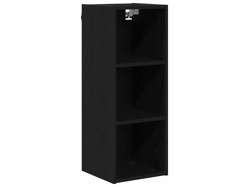 Meuble de rangement cuisine, armoire suspendue chêne noir 30x29,5x80cm - Conforama A