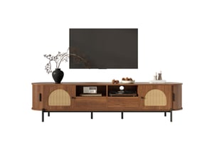 Meuble tv coloris marron 200 cm HAVRYA  