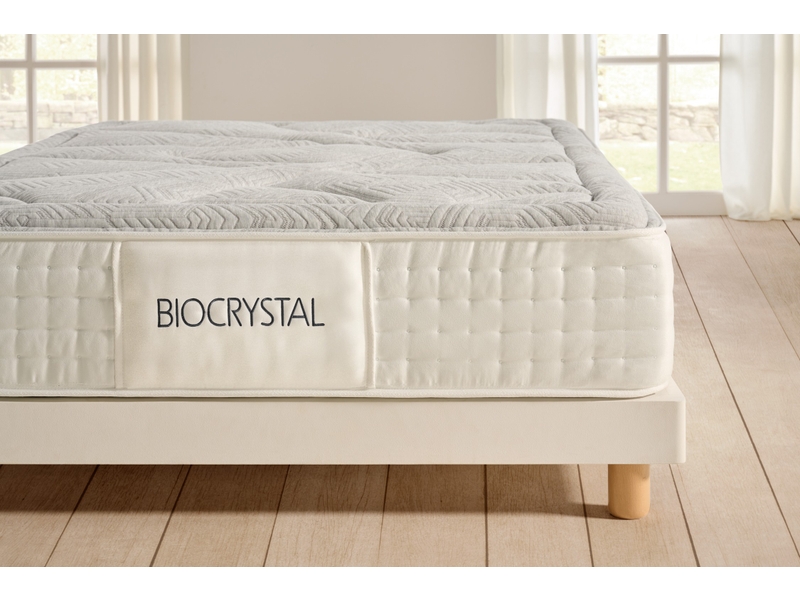  Matelas viscosoft biocrisyal gold 27 - 180x180 cm - fermeté medium- moonia  - Conforama D