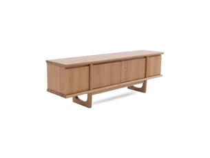 Meuble tv coloris bois clair