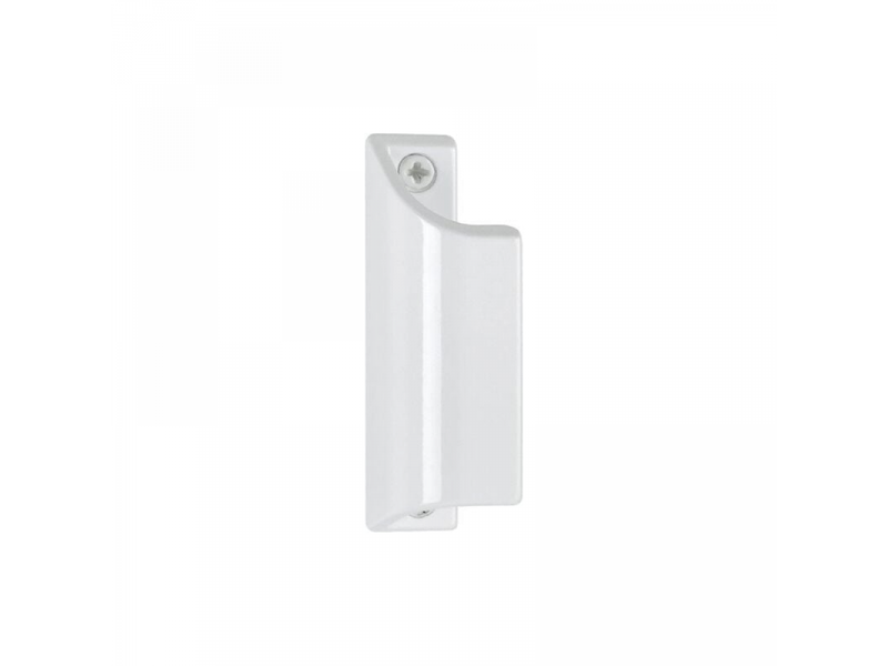  Poignée - aluminium - pour fenêtres, portes - 1 pièce - blanc  - Conforama E