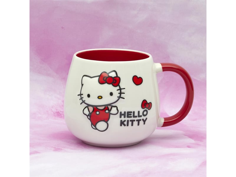 Lot de 3 mugs hello kitty 40 cl - 3 couleurs et motifs assortis  - Conforama D
