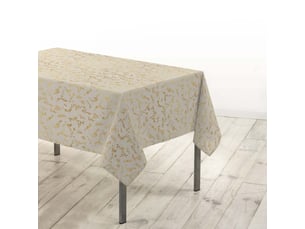 Nappe antitache rectangulaire zoé 140x240cm naturel