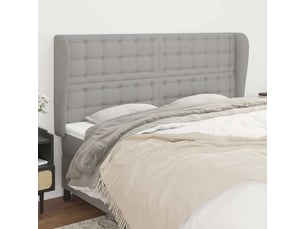 Tete de lit A poser largeur 183 cm <strong></strong> <strong></strong> argenté