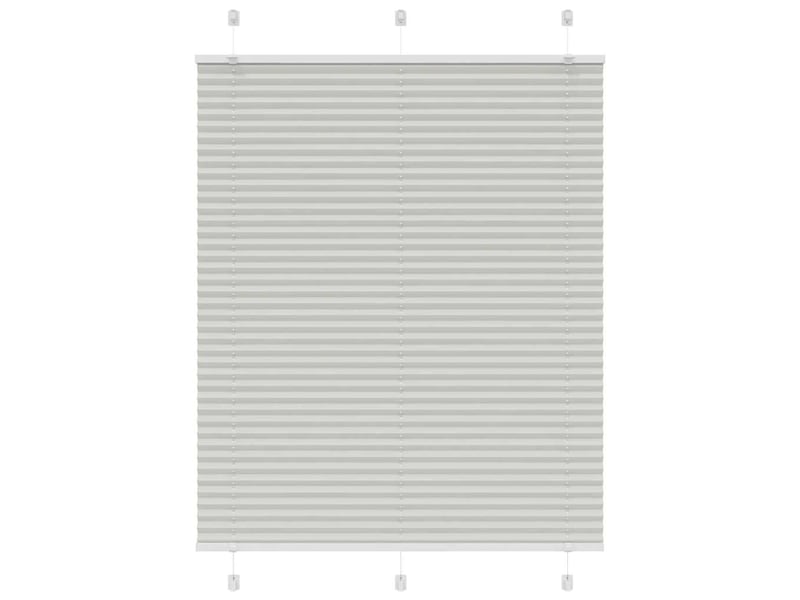 Store plissé, store de fenêtre gris clair 110x150cm largeur du tissu 109,4cm cf46875  - Conforama B