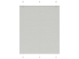 Store plissé, store de fenêtre gris clair 110x150cm largeur du tissu 109,4cm cf46875