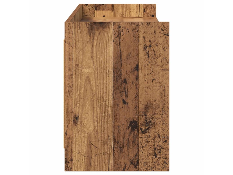  Meuble tv - banc tv - meuble de rangement 168 x 33 x 47 cm bois ancien bois d'ingénierie  - Conforama E