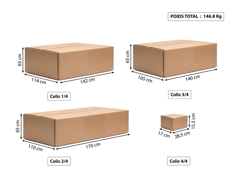 Canapé d'angle beige relax électrique 4 IMPERIA - Conforama Q