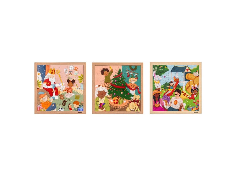  Educo célébration - eid mubarak  36 pièces de puzzle 8719924061098 - Conforama C