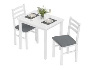 Ensemble table rectangulaire 2 chaise(s) <strong>BEAOK</strong> <strong></strong>