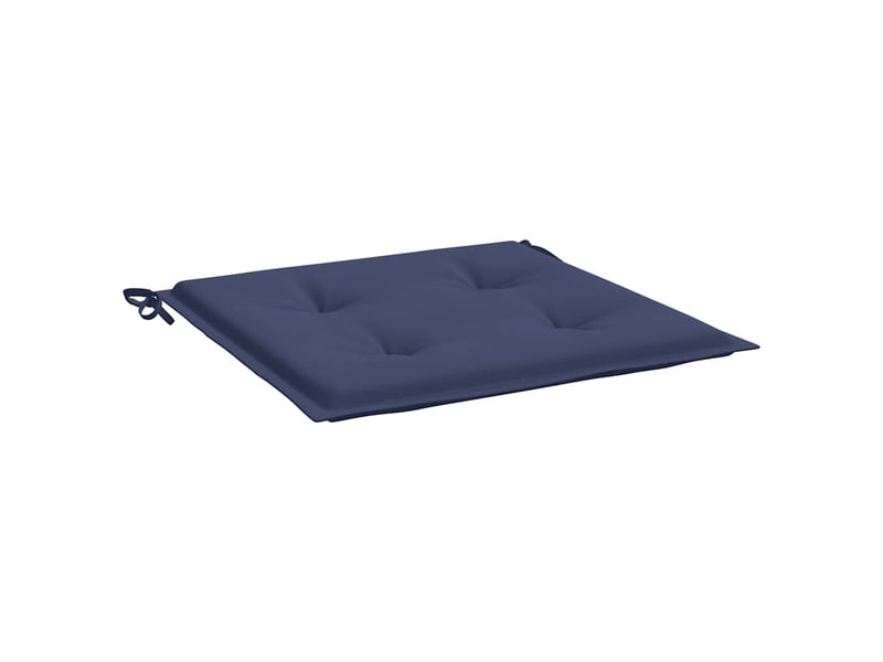  Lot de 4 coussins de palette, coussins de canapé bleu marine 40x40x3cm tissu oxford cf59732  - Conforama D