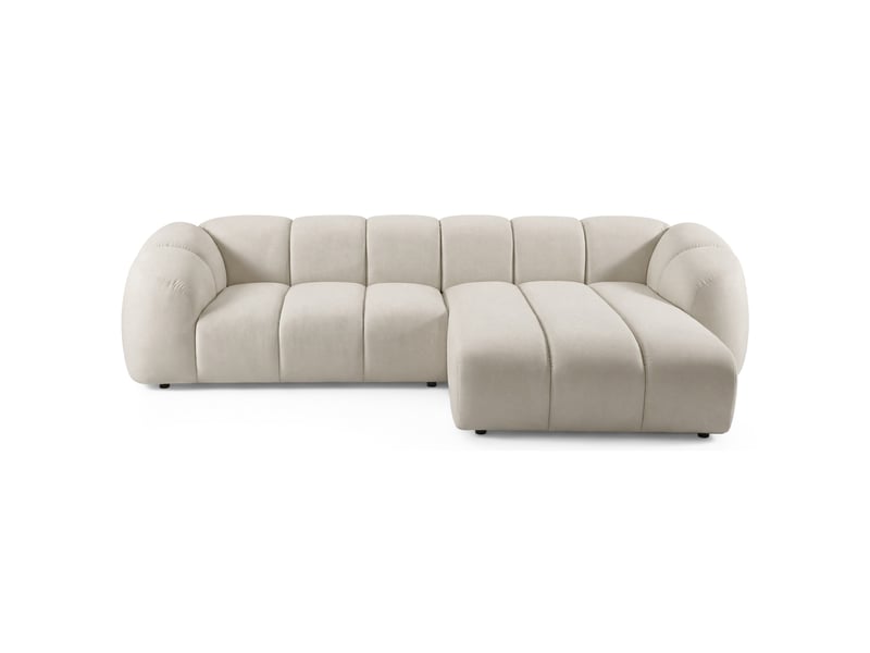  Selsey millma - canapé d'angle - 300 cm - velours gris Millma - Conforama D