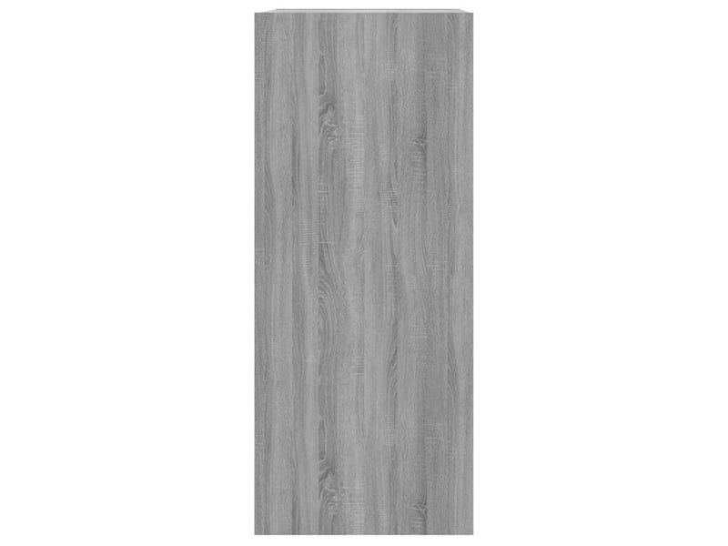  Bibliothèque, séparateur de pièce sonoma gris 40x30x72 cm  - Conforama D