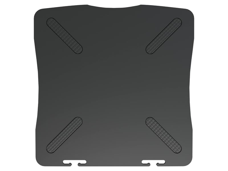  Support de moniteur, écran pc bureau noir 33,5x34x10,5 cm  - Conforama E