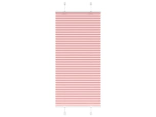 Store plissé, store de fenêtre rose 60x100 cm largeur du tissu 59,4 cm polyester cf46994