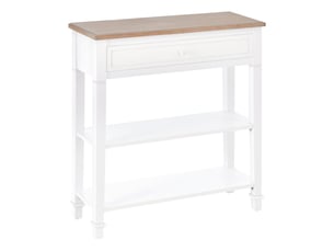 Console 1 tiroir(s) coloris blanc <strong></strong> <strong></strong>