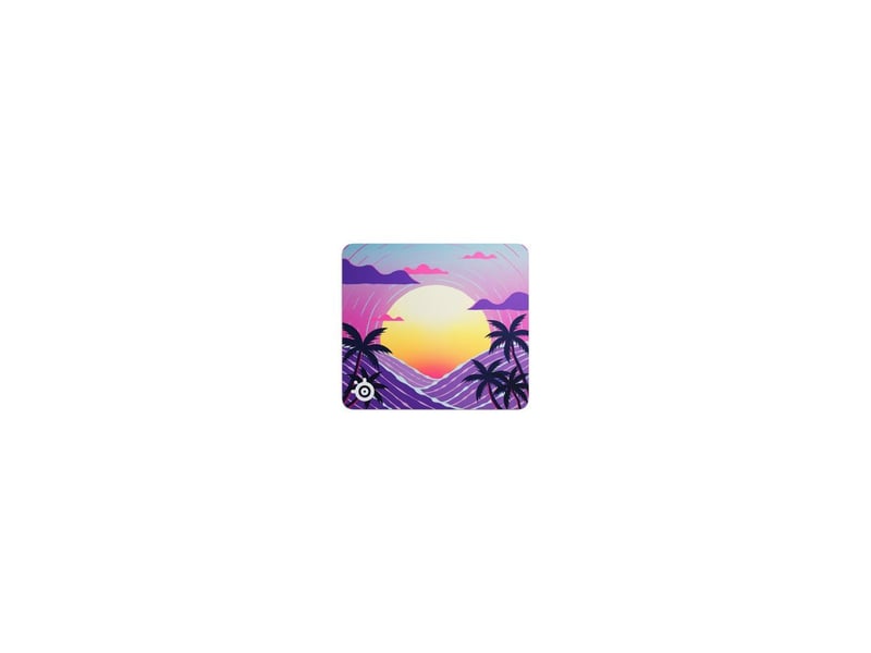  Tapis de souris gaming qck l 450 x 400 mm neon sunset 2 mm STE5707119070768 - Conforama A