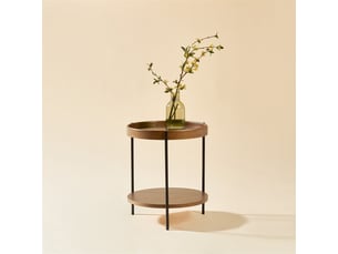 Table basse  coloris bois foncé <strong></strong> <strong></strong>