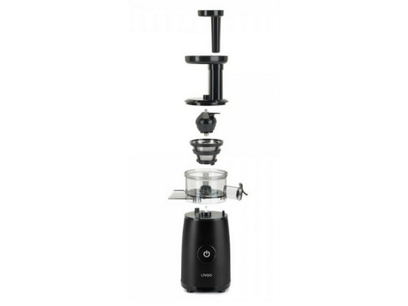  Livoo - extracteur de jus compact 0.8l 150w noir  dod215n - DOD215N - Conforama C