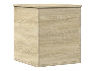 Boîte de rangement, coffre de rangement chêne sonoma 40x42x46 cm bois d'ingénierie