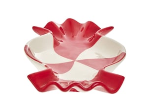 Lot de 2 vide-poches de noël motif bonbon