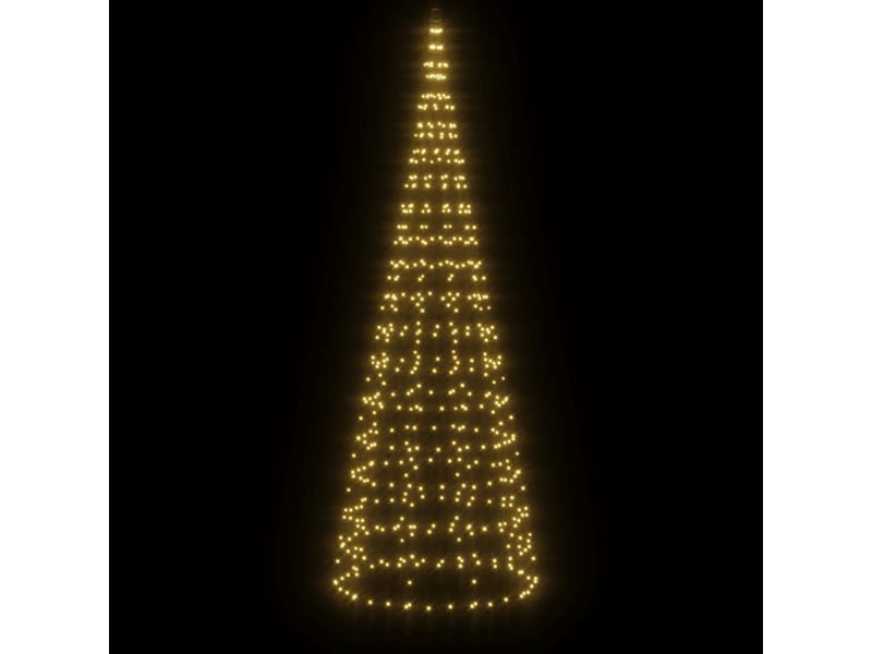  Sapin de noël - arbre de noël à led 550 led blanc 300 cm  - Conforama C