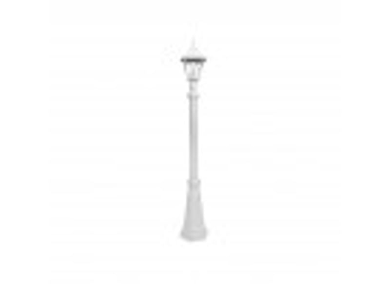  Lampadaire extérieur fabrilamp spica 1 x e27 blanc ip44 147-220 x 20 x 20 cm 149241001 - Conforama D