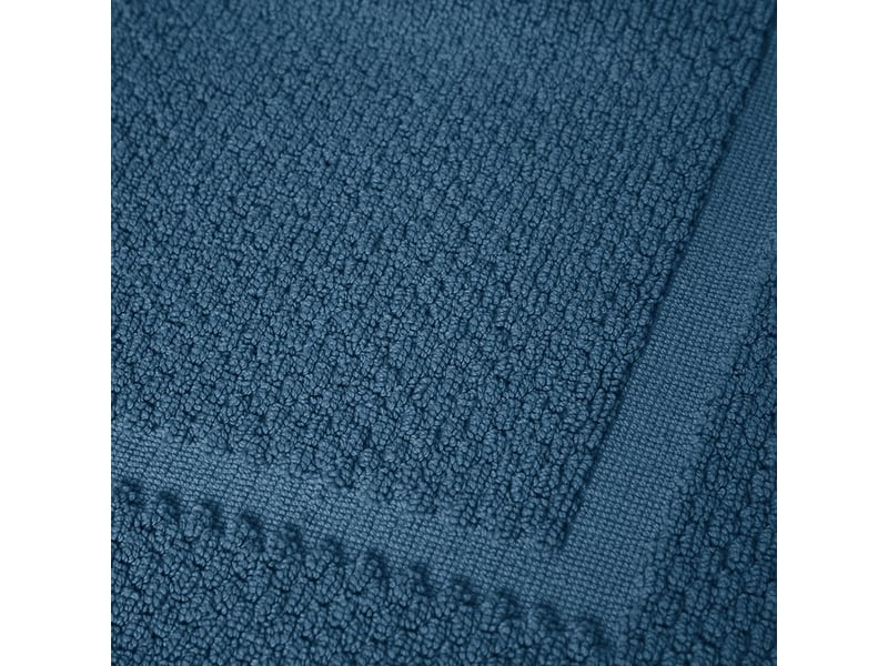  Tapis de bain antidérapant en coton 50x70 victor - bleu  - Conforama C