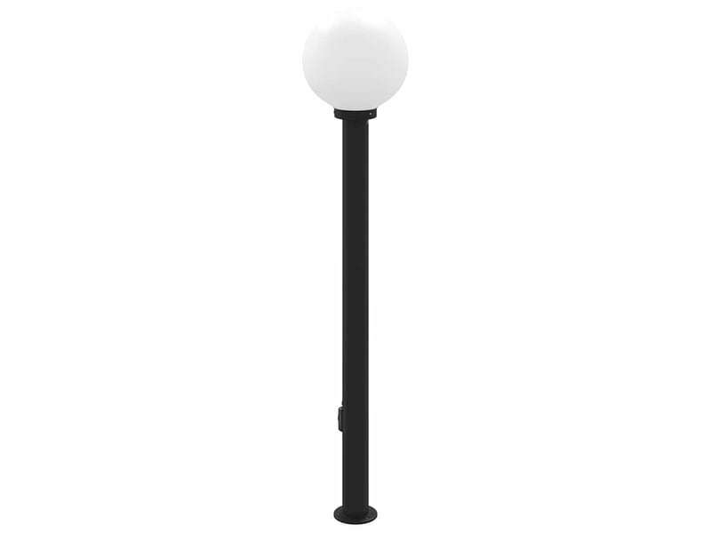  Borne lumineuse avec sortie 120 cm noir ip44  - Conforama E