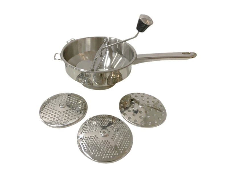  Moulin à légumes presse-purée en inox  - Conforama A