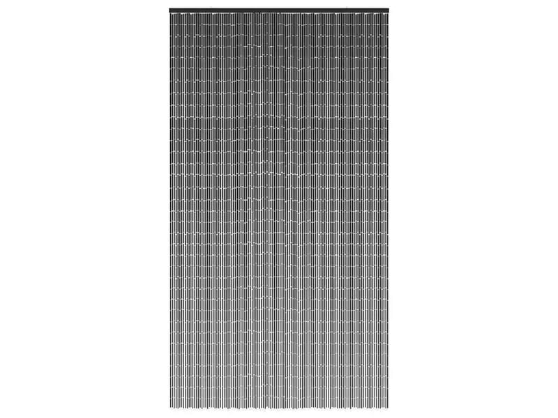  Rideau anti-insectes, moustiquaire gris foncé 120x220 cm bambou cf43481  - Conforama C