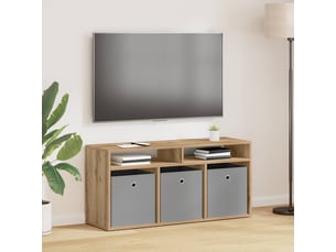 Meuble tv coloris marron 102 cm <strong></strong>  <strong></strong>