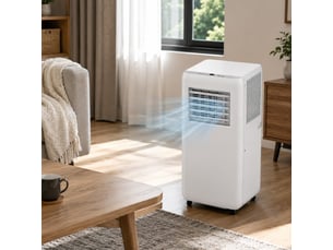 Climatiseur mobile - blanc - 7000 btu - déshumidificateur