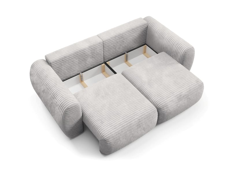  Canapé convertible premium cloud gris  - Conforama E