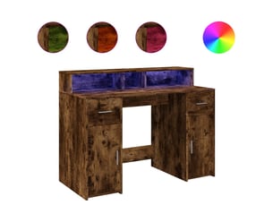 Bureau gaming 120 cm coloris multicolore