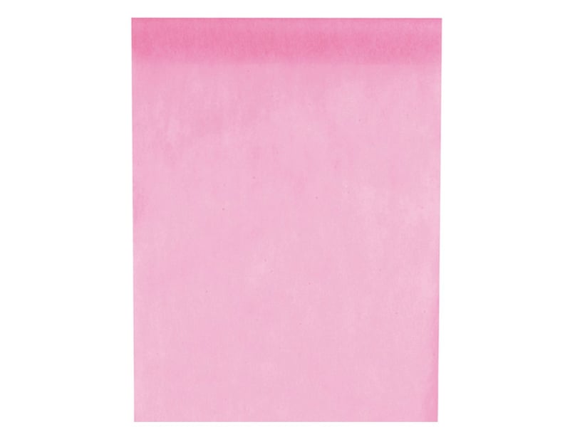  Santex 5696-5-30, chemin de table en intissé 25 metres, rose  - Conforama A