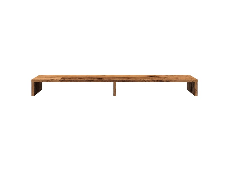  Support de moniteur table meuble bureau vieux bois 100 x 27 x 10 cm bois d'ingénierie marron 02_0045004  - Conforama B