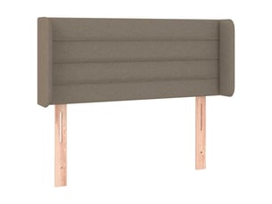 Tete de lit A poser largeur 103 cm taupe